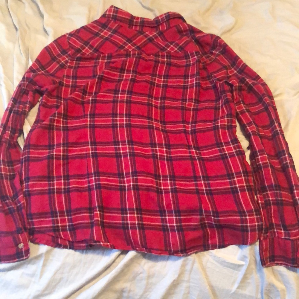 Red and Black Long-Sleeve Flannel - Picture 8 of 9